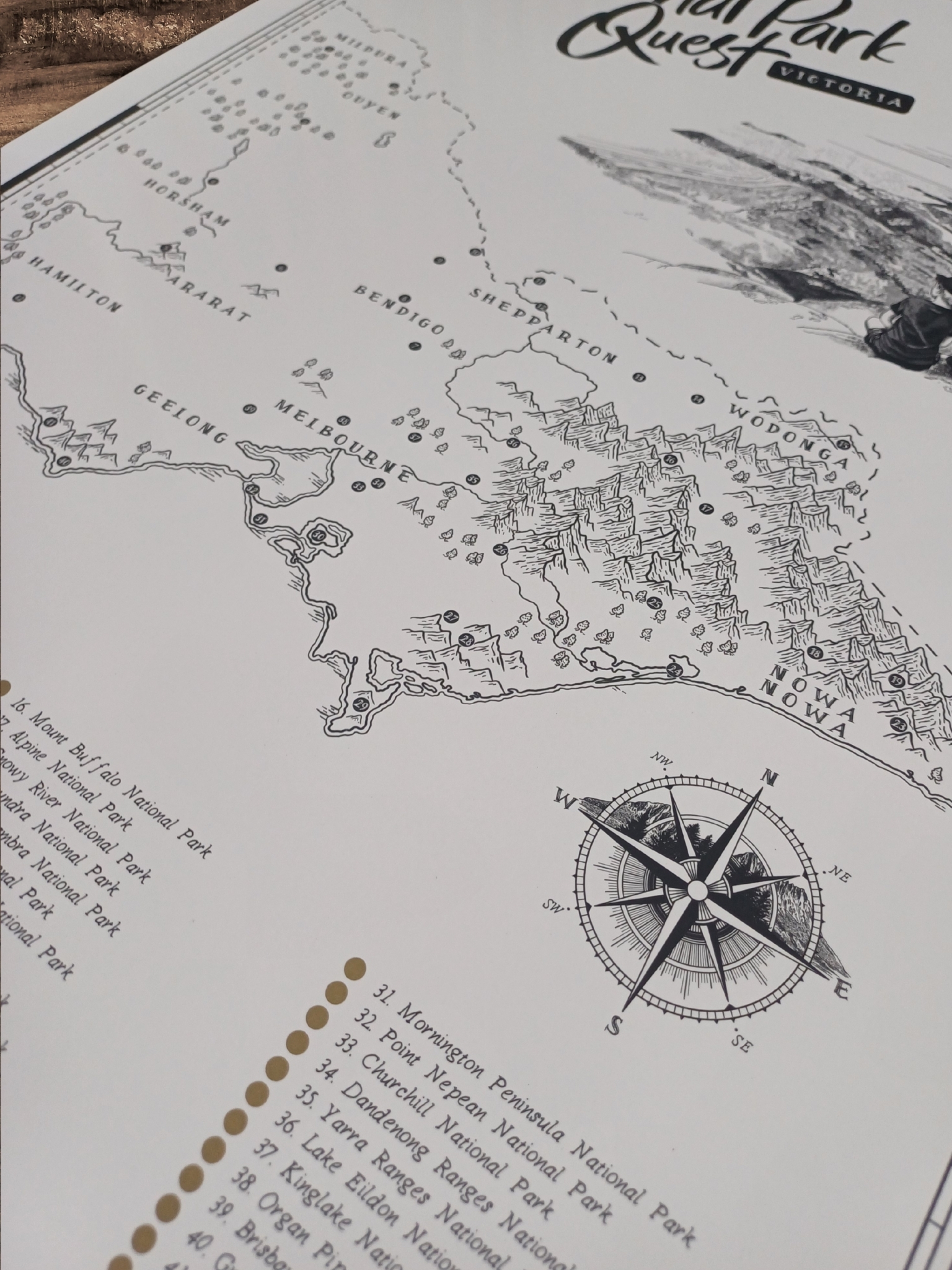 The Victoria National Park Quest