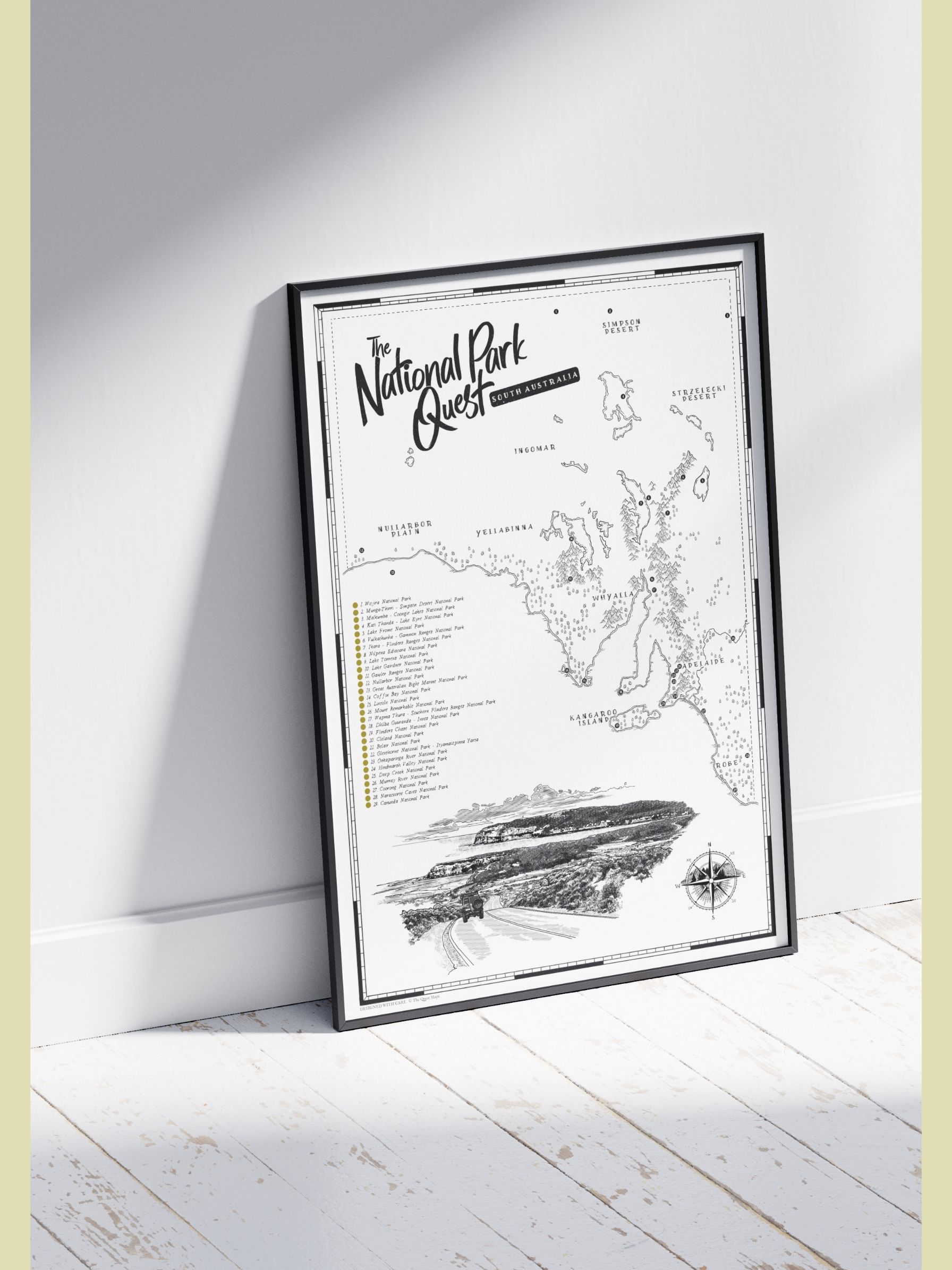 The South Australia National Park Quest