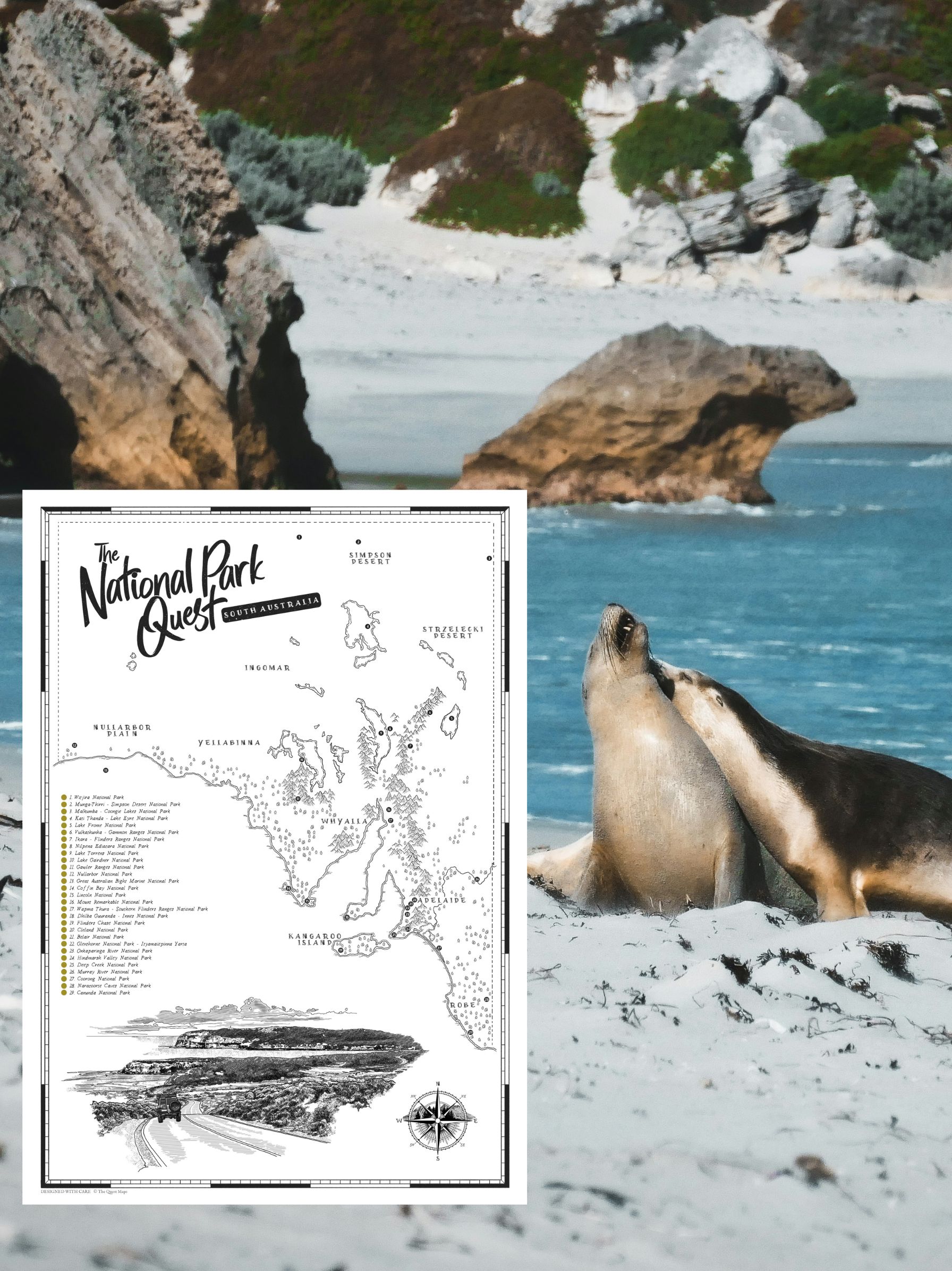 The South Australia National Park Quest