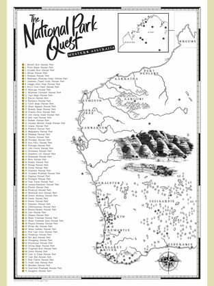 The Western Australia National Park Quest