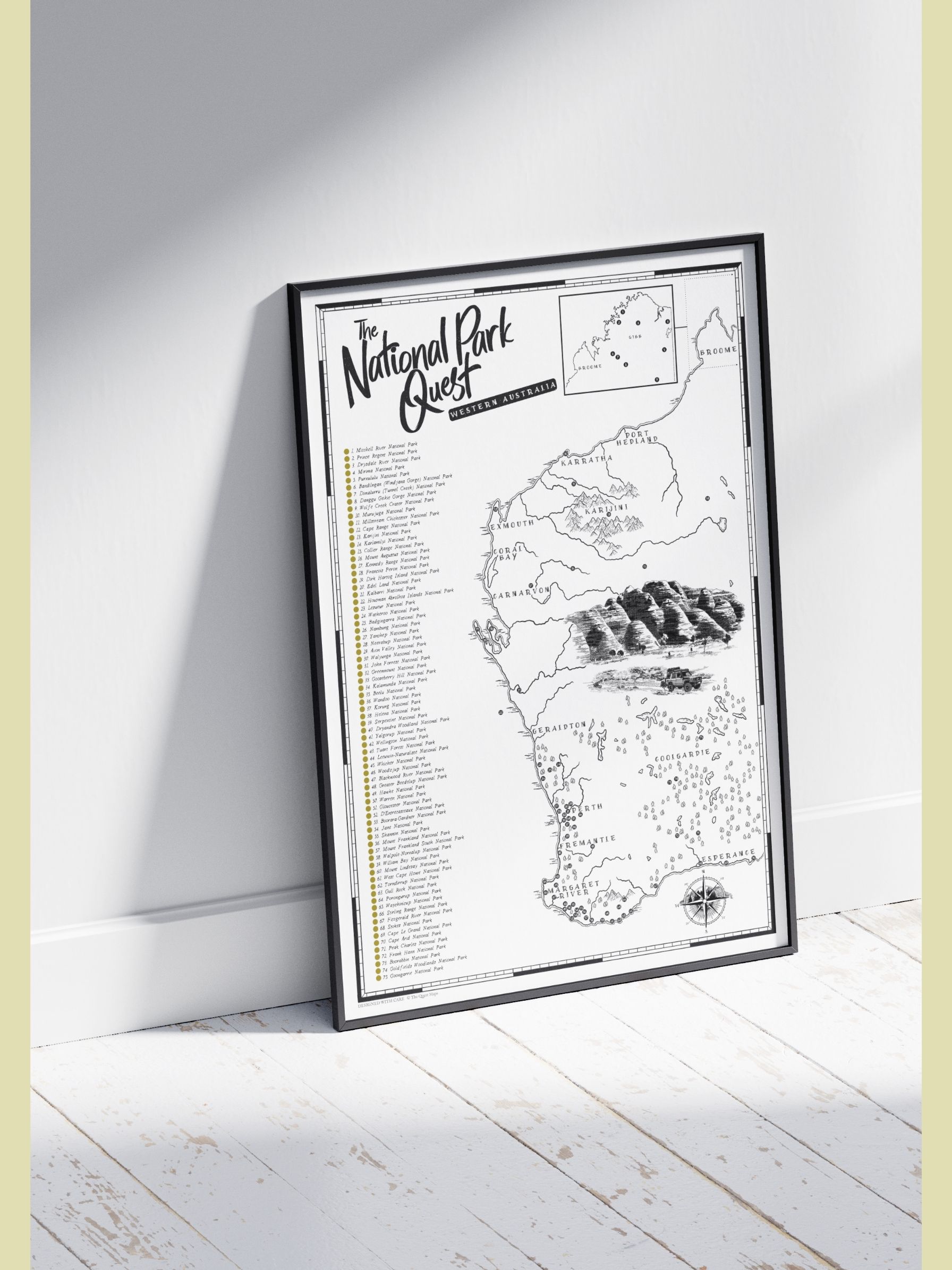 The Western Australia National Park Quest