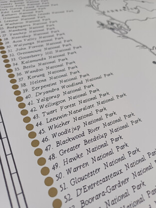 The Western Australia National Park Quest