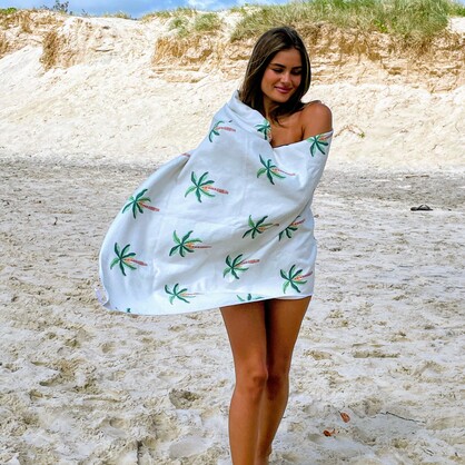 Burleigh Beach Towel With Pocket