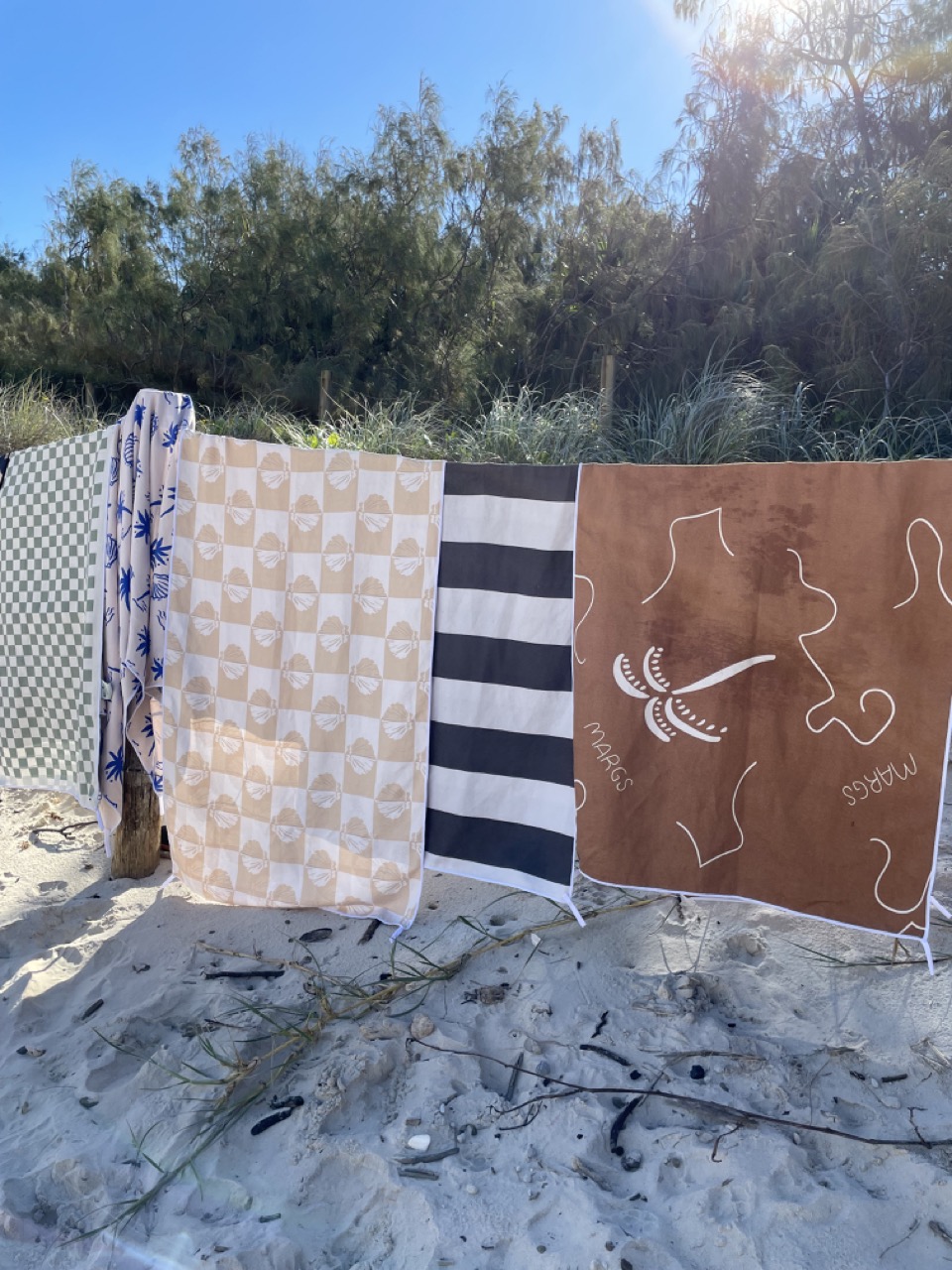Capri Beach Towel With Pocket
