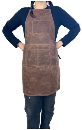 Artisan Apron Deluxe - Waxed Canvas