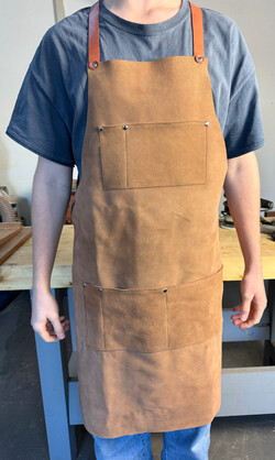 Artisan Apron Deluxe - Leather