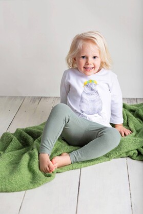 Sea Lion | Organic Cotton T-Shirt | 3/4 Sleeve | Size 1 - 7