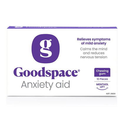Goodspace Anxiety Aid Chewing Gum 10pk