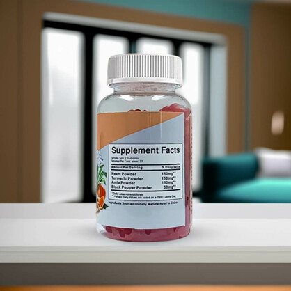 Nature's Basket Turmeric(Curcumin) 60 Gummies