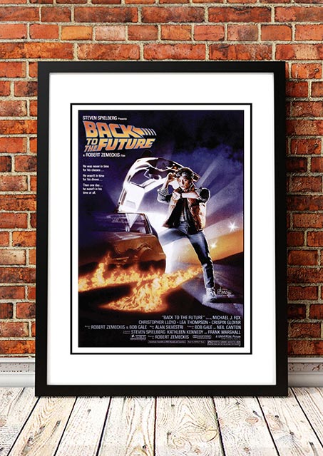 Back to the Future' Framed 1980's Movie Poster!