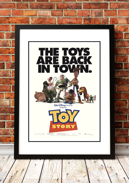 Toy Story' Framed 1990's Movie Poster!