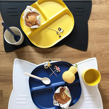 Bamboo Divided Plate