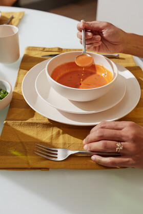 Bamboo Round Side Plate