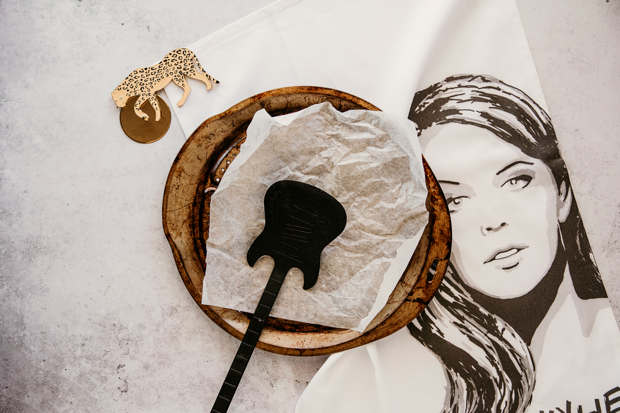 Kylie Minogue Tea Towel