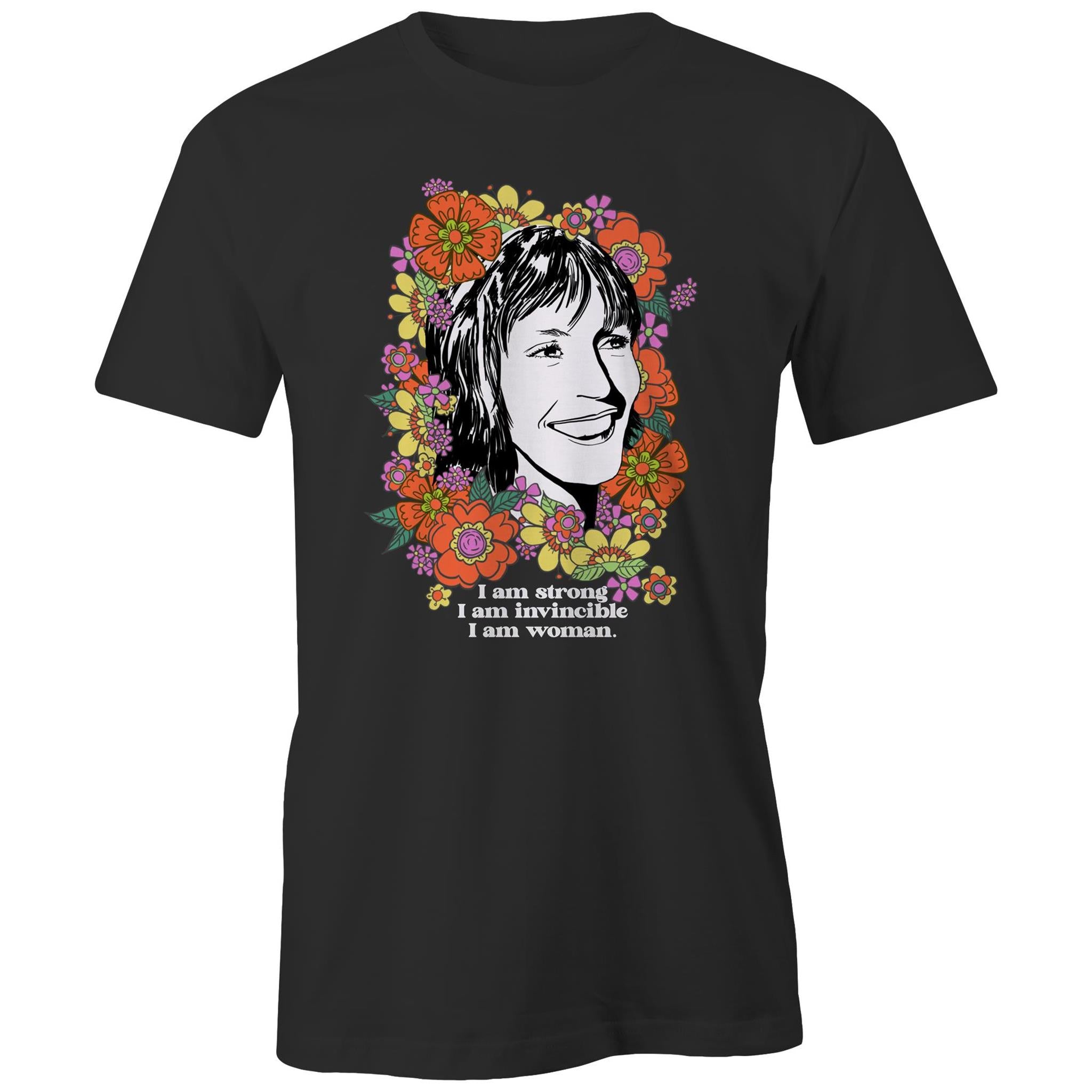 Helen Reddy 'I am Woman" T shirt