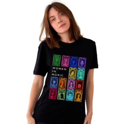 Iconic Women in Music T shirt