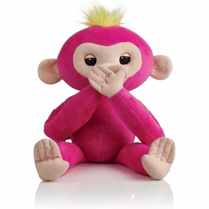 Fingerlings HUGS - Bella (Pink) Advanced Interactive Plush