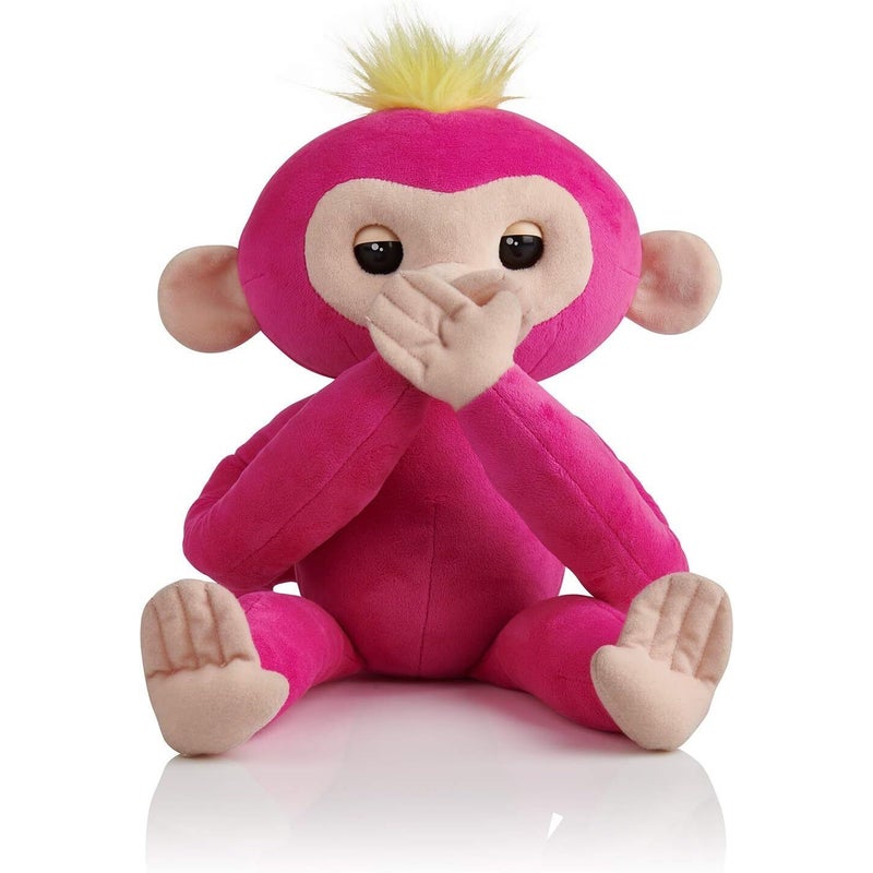 Fingerlings HUGS - Bella (Pink) Advanced Interactive Plush