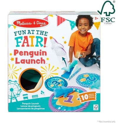 Melissa and Doug Fun At the Fair Penguin Launcher