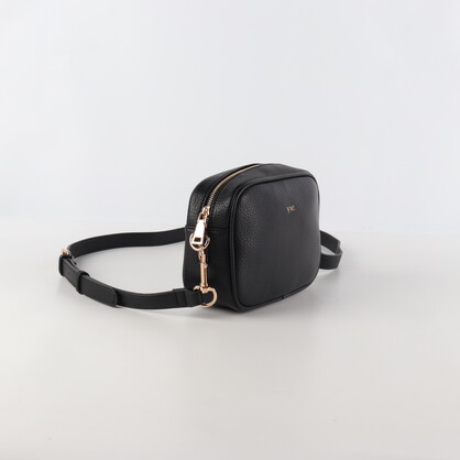 Cross Body Lift Yourself Handbag - Black