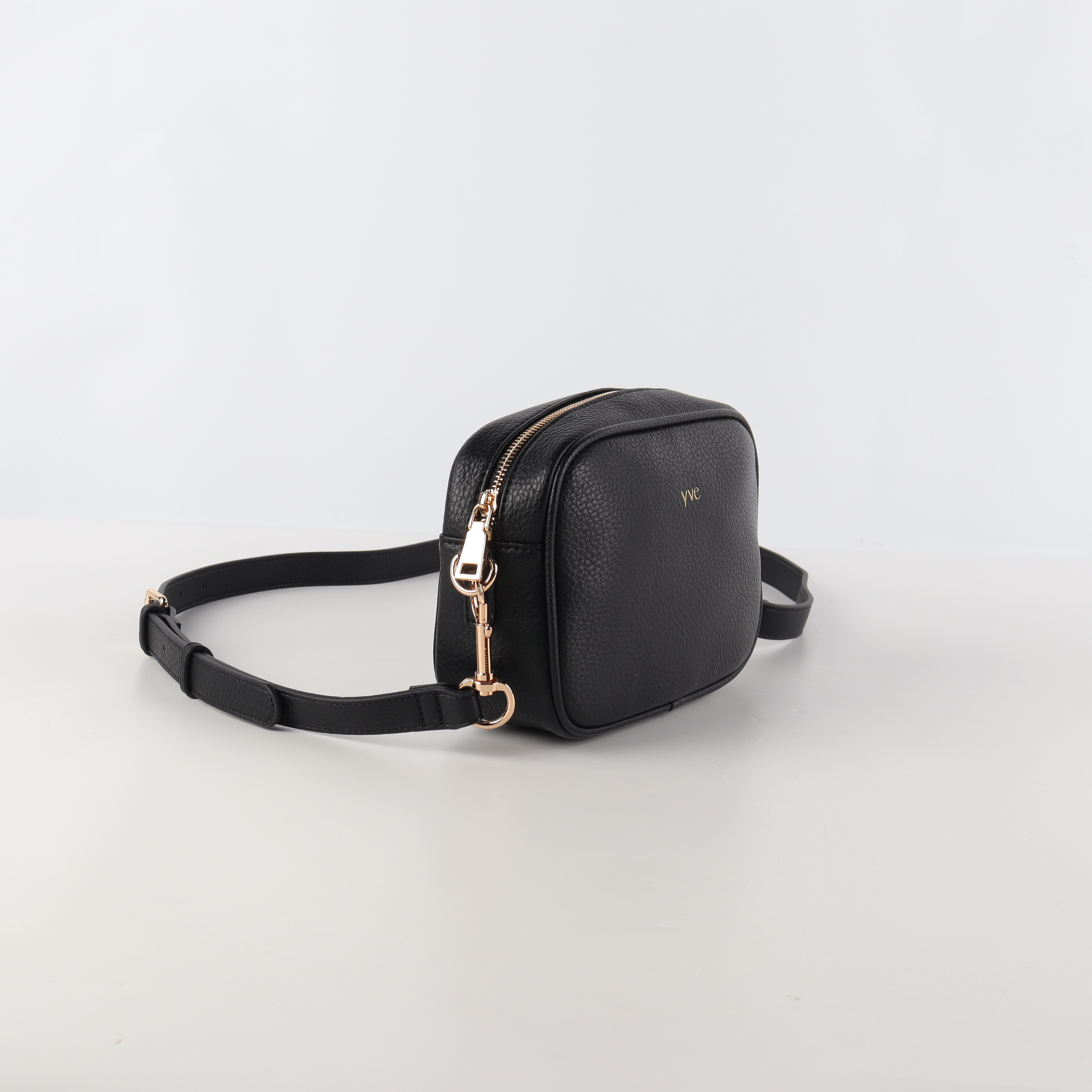 Cross Body Lift Yourself Handbag - Black