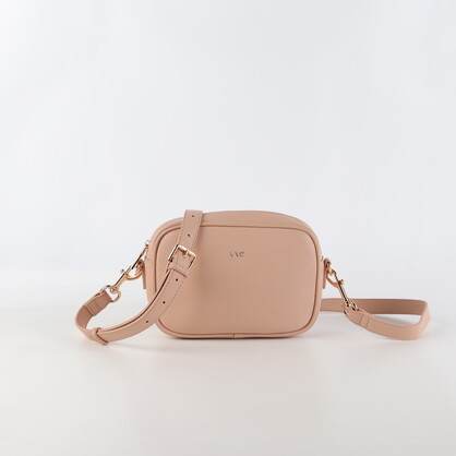 Cross Body Lift Yourself Handbag - Dusty Pink