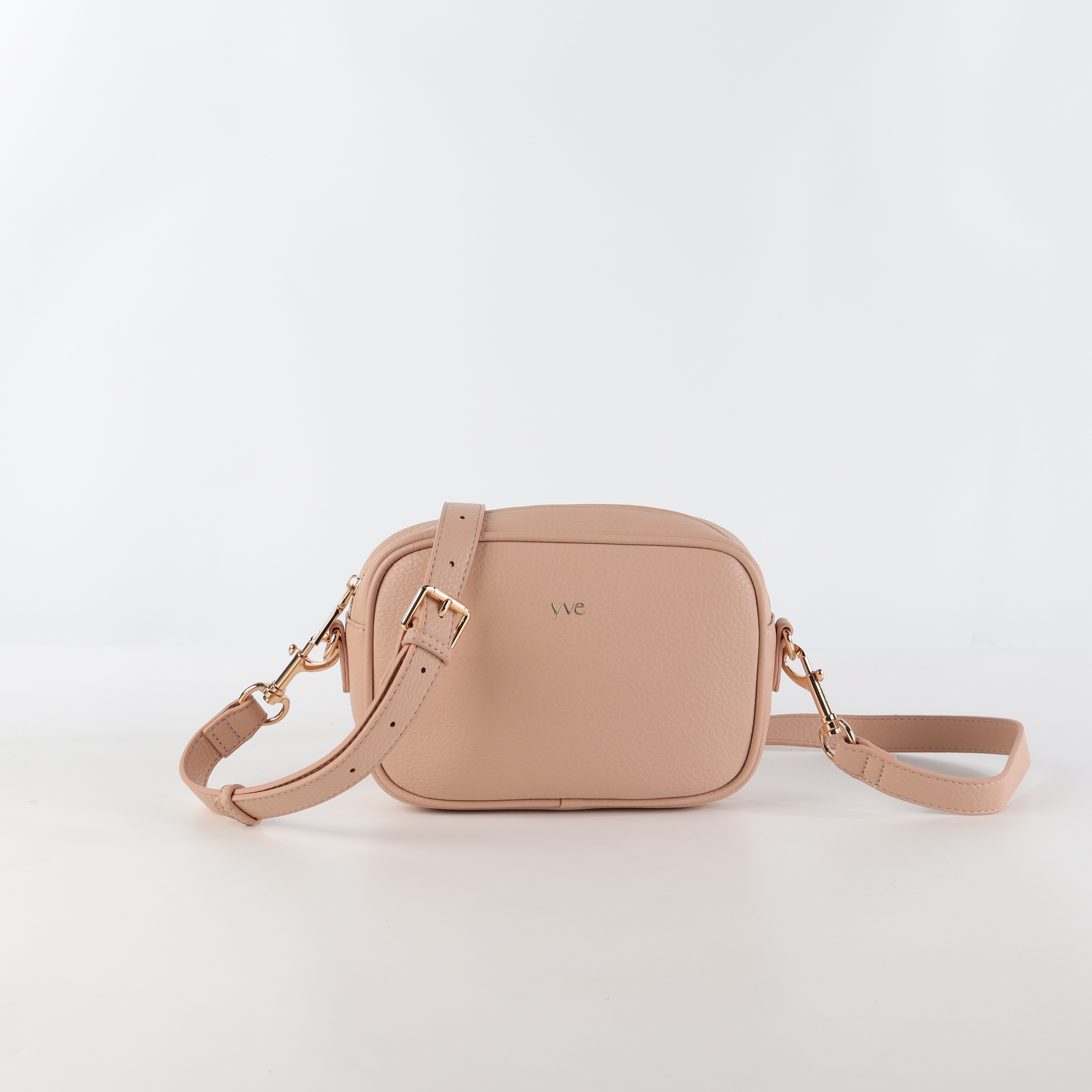 Cross Body Lift Yourself Handbag - Dusty Pink