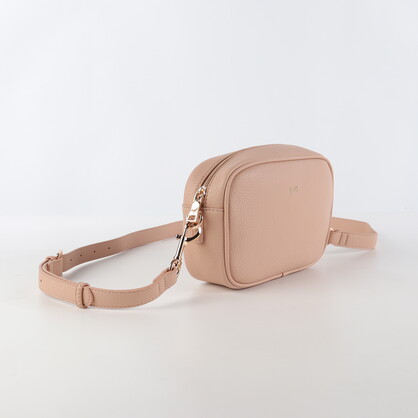 Cross Body Lift Yourself Handbag - Dusty Pink
