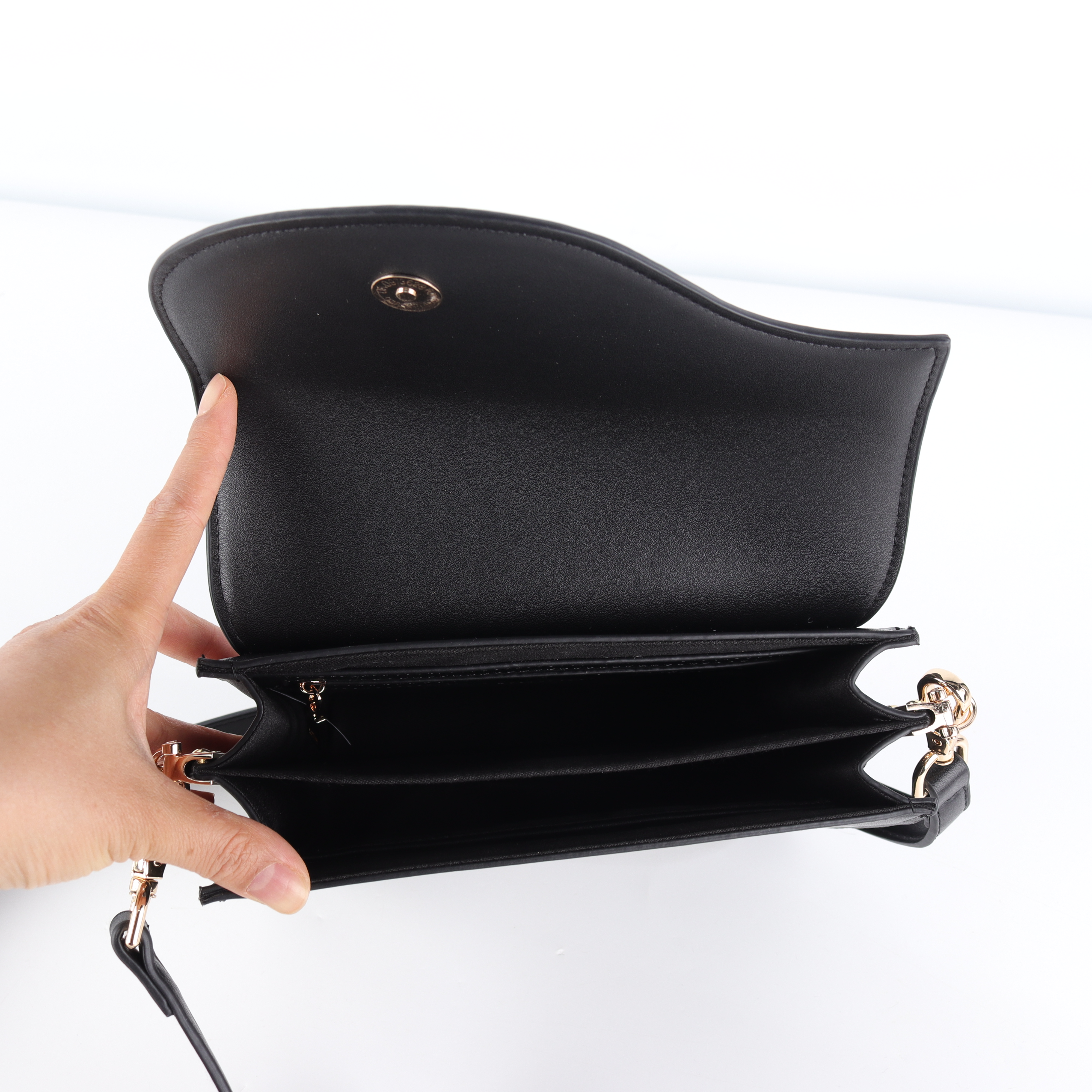 Black Wave Bag - Just Breathe