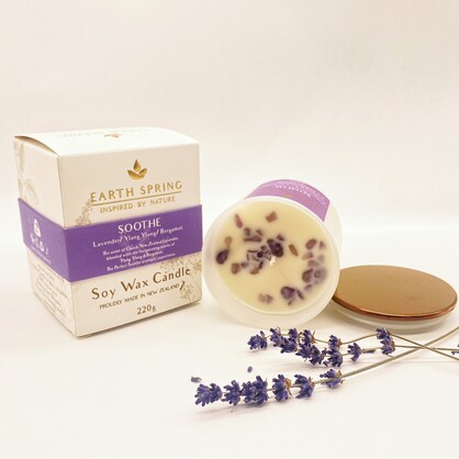 Earth Spring SOOTHE SOY CANDLE 220G
