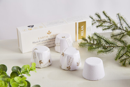 Earth Spring RELAX Hand Crafted Shower Steamers (4 pack)