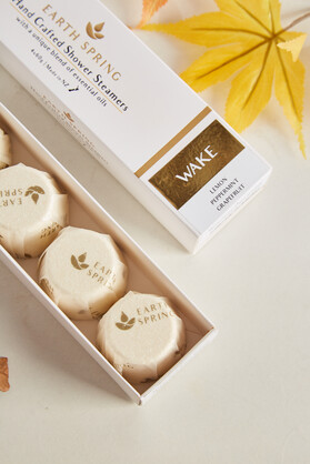 Earth Spring WAKE Hand Crafted Shower Steamers (4 pack)