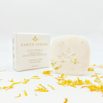Earth Spring CALENDULA Botanical Soap Bar 100g