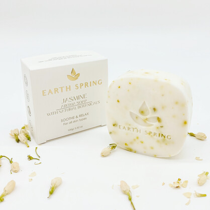 Earth Spring JASMINE Botanical Soap Bar 100g