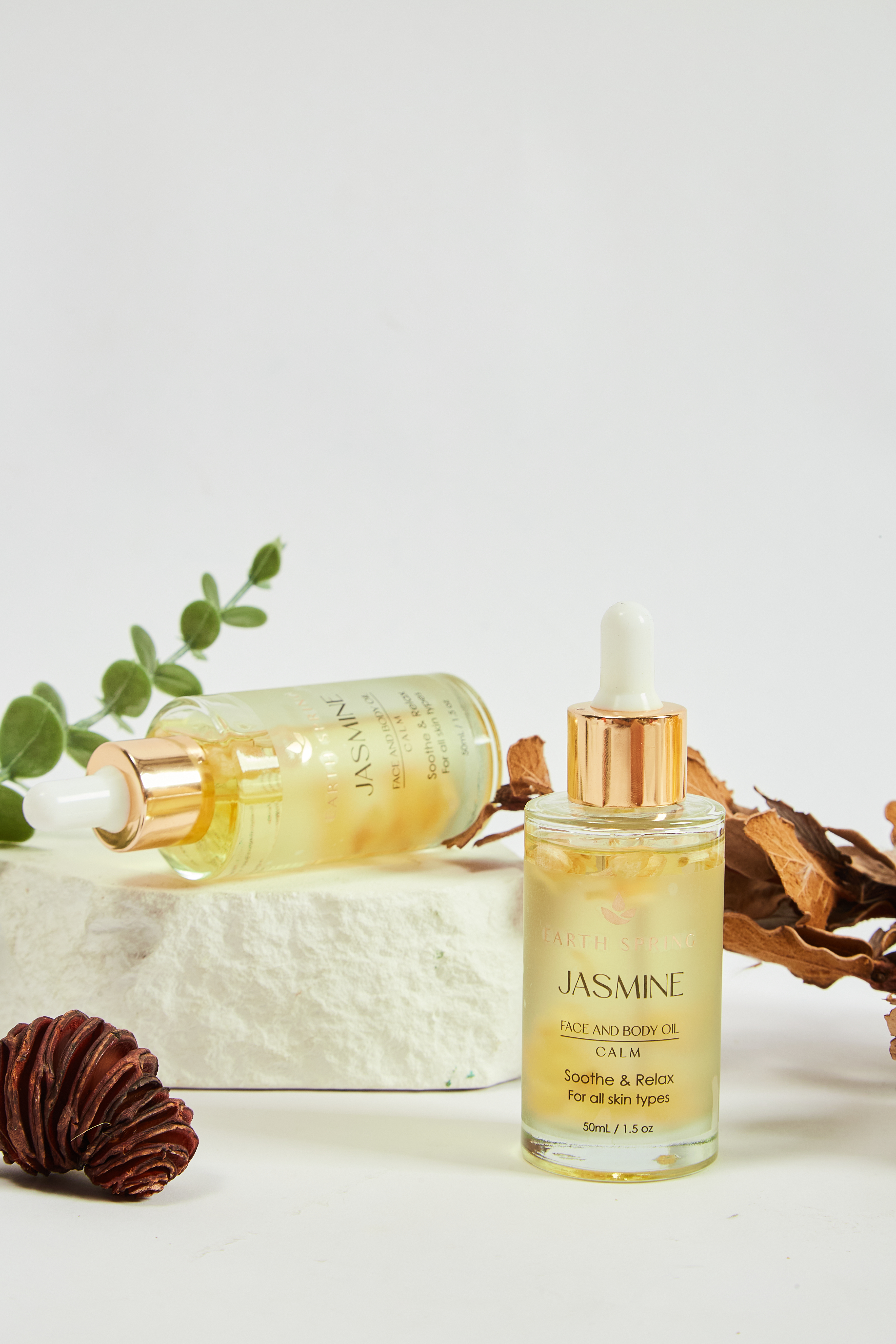 Earth Spring JASMINE (CALM) Face & Body Oil 50ml
