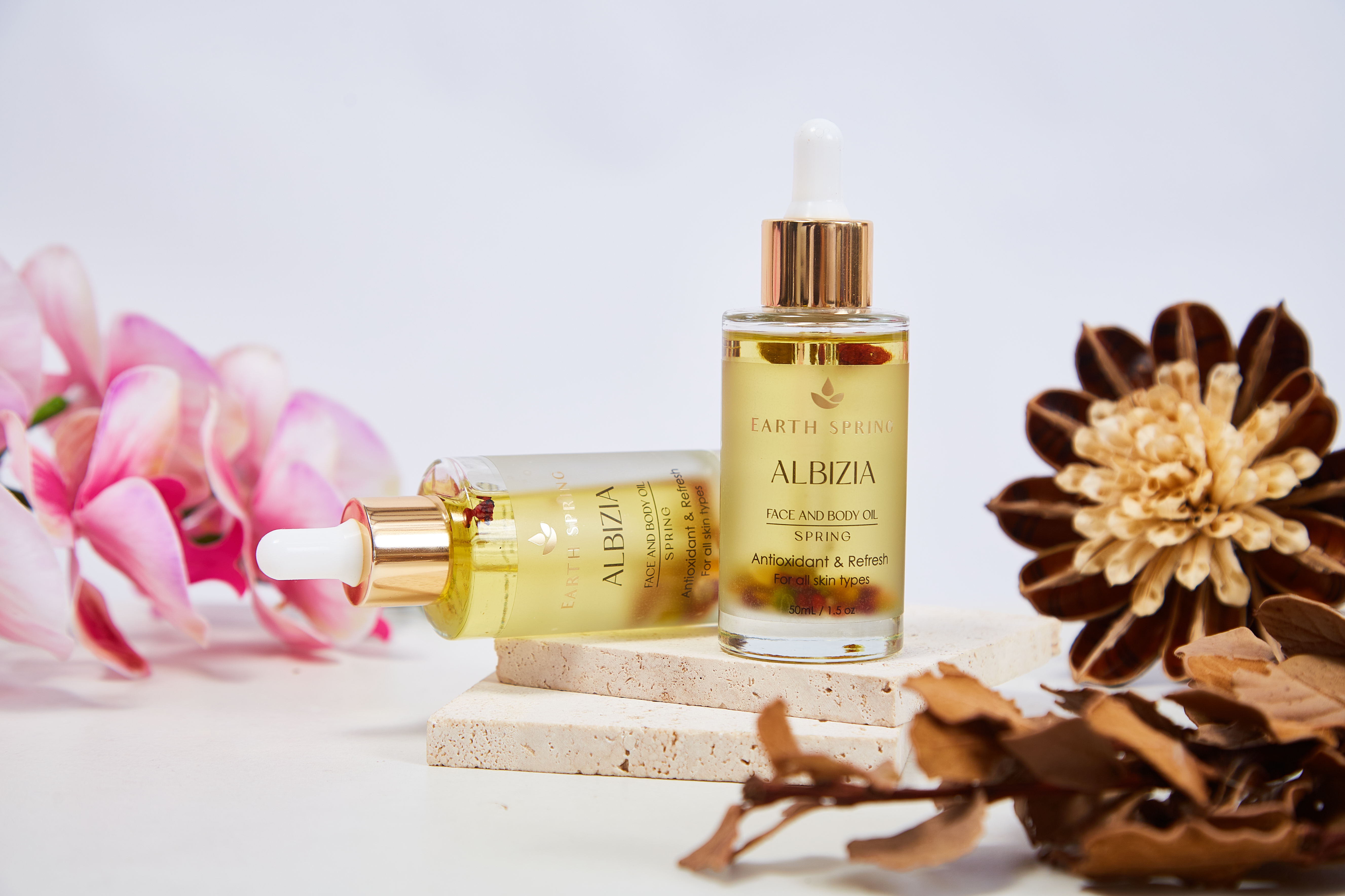 Earth Spring ALBIZIA (SPRING) Face & Body Oil 50ml