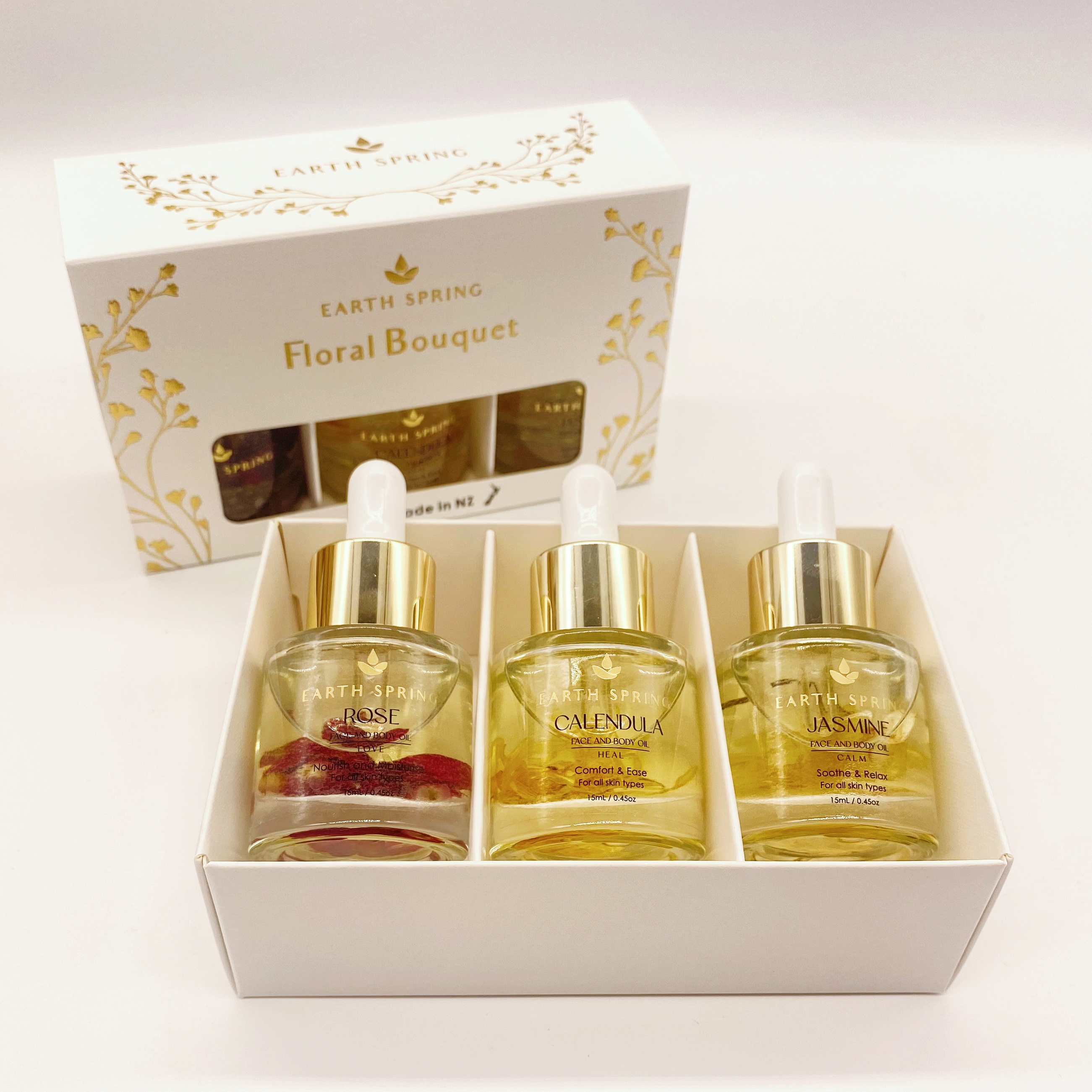 Earth Spring FLORAL BOUQUET Trio of Oils Set