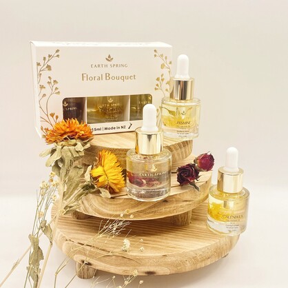 Earth Spring FLORAL BOUQUET Trio of Oils Set