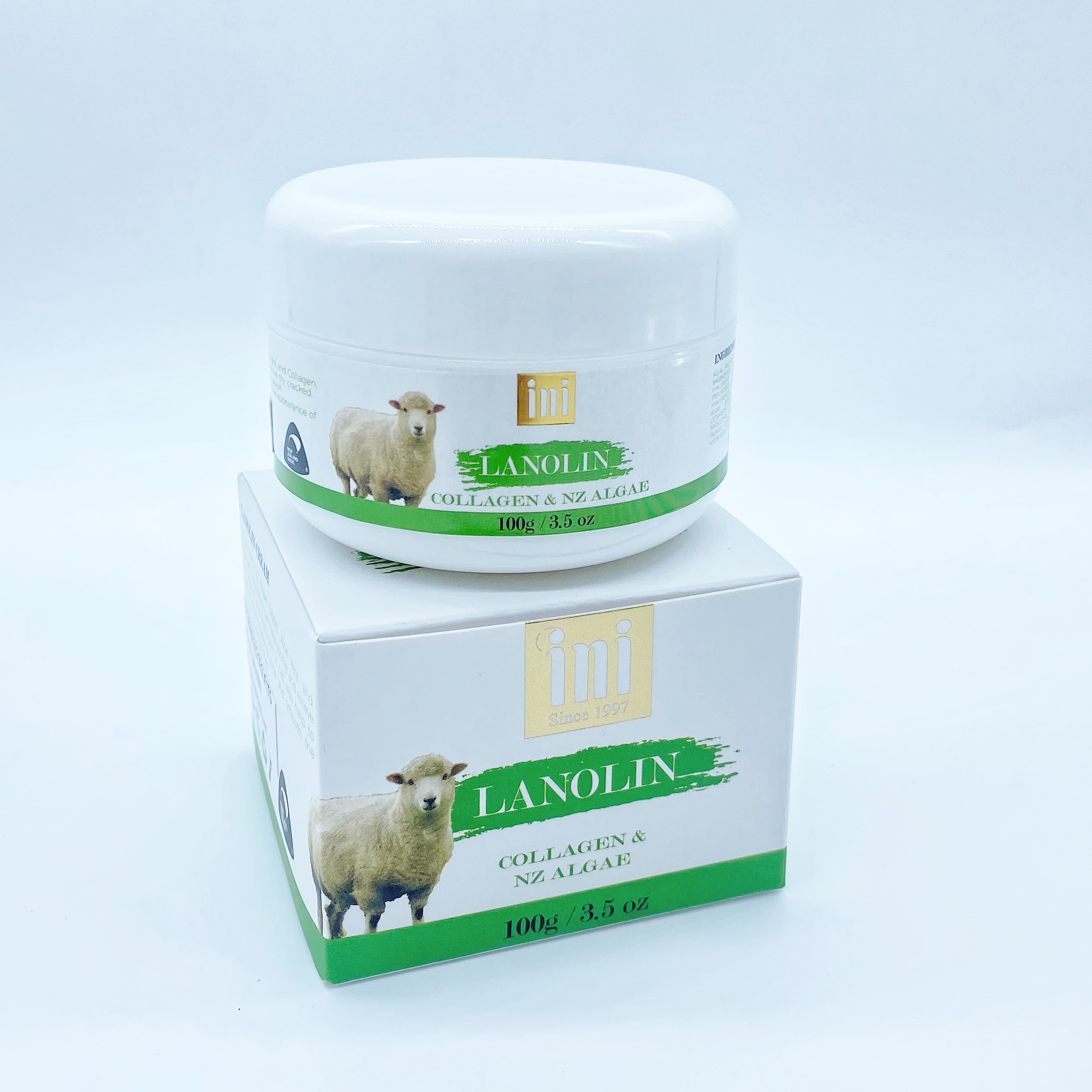 INI Hydrating & Recovering Lanolin Cream 100G