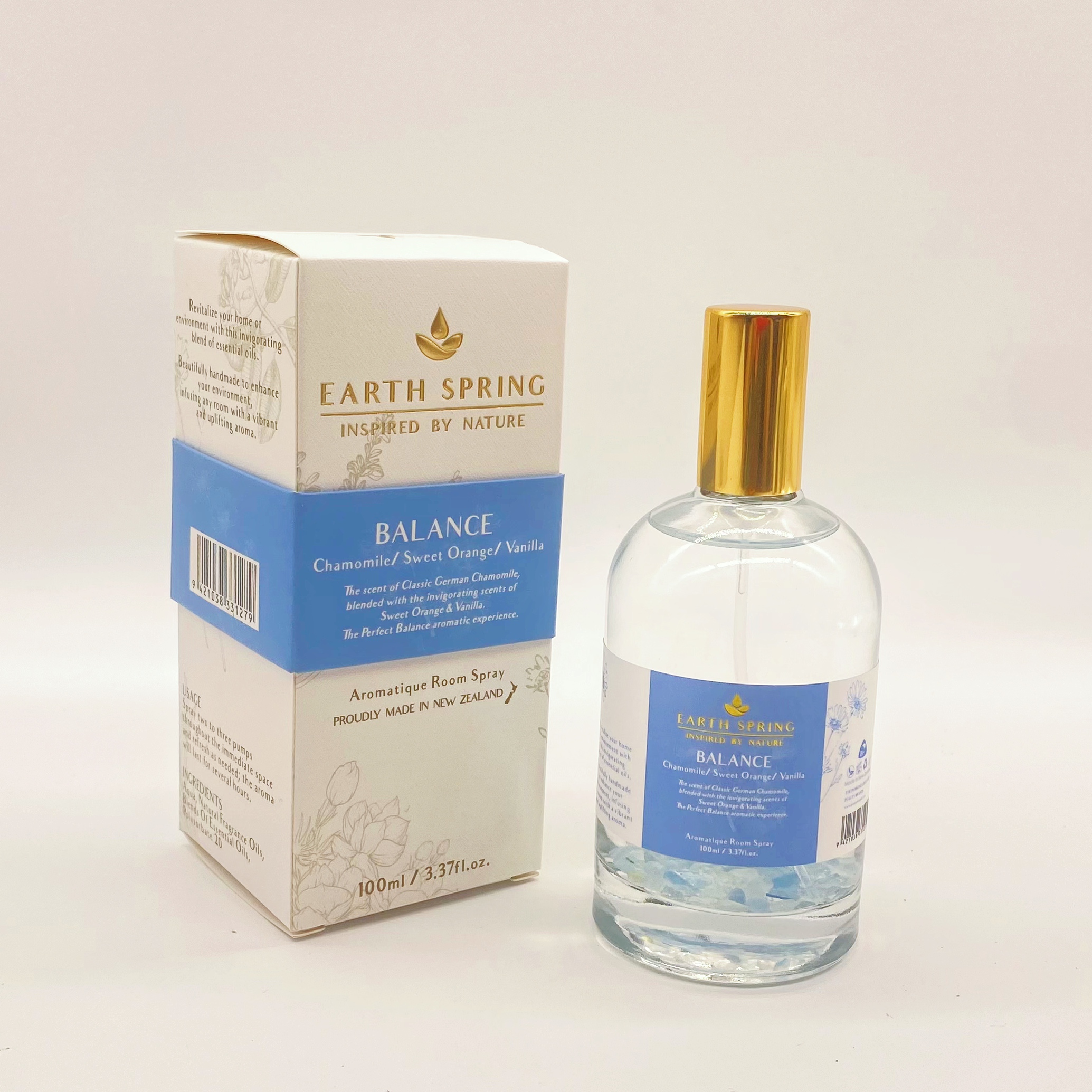 Earth Spring BALANCE Crystal Room Spray 100ml