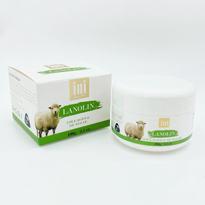 INI Hydrating & Recovering Lanolin Cream 100G