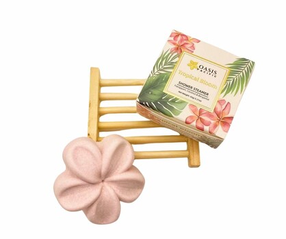 OASIS PACIFIC HANDCRAFTED SHOWER STEAMER 65G - TROPICAL BLOOM