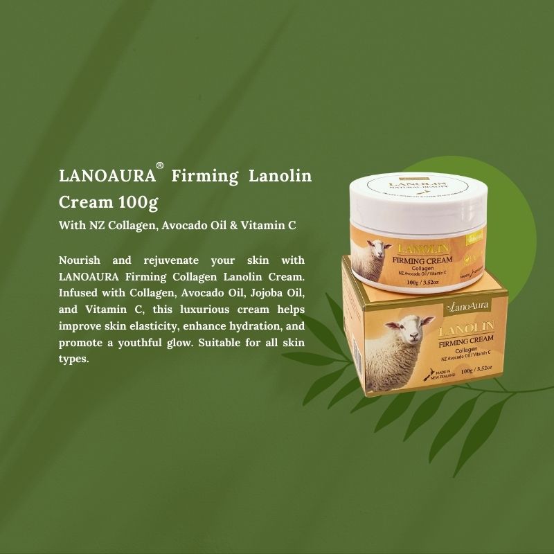 NEW ZEALAND Firming Collagen Lanolin Cream 100G