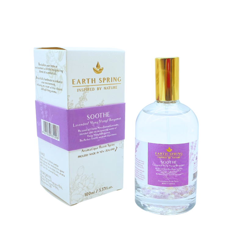 ES SOOTHE Crystal Room Spray 100ml With Purple Crystal - Soothe