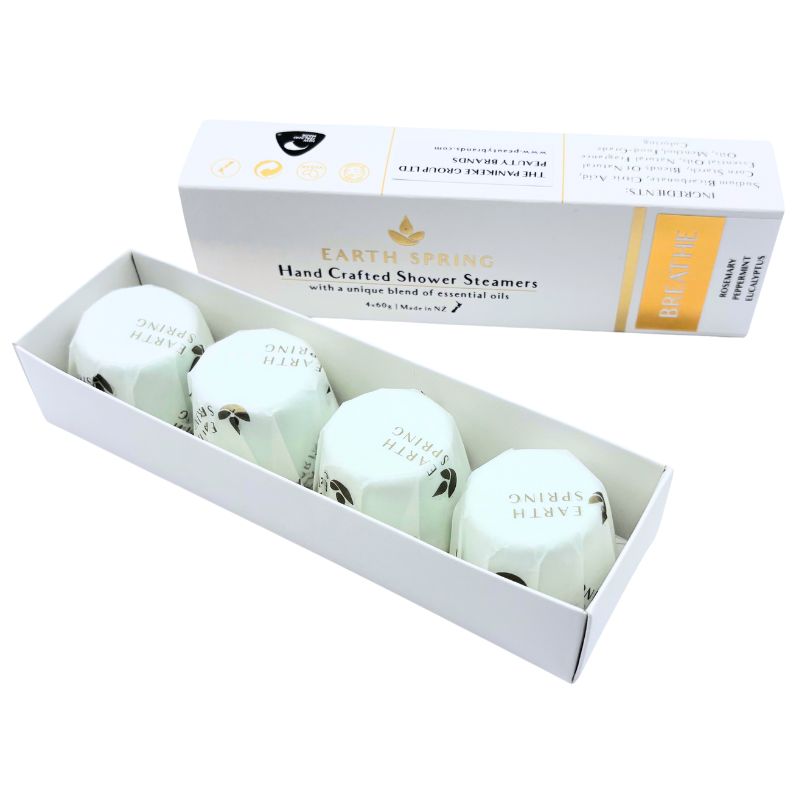 ES BREATHE Hand Crafted Shower Steamers (4 pack)