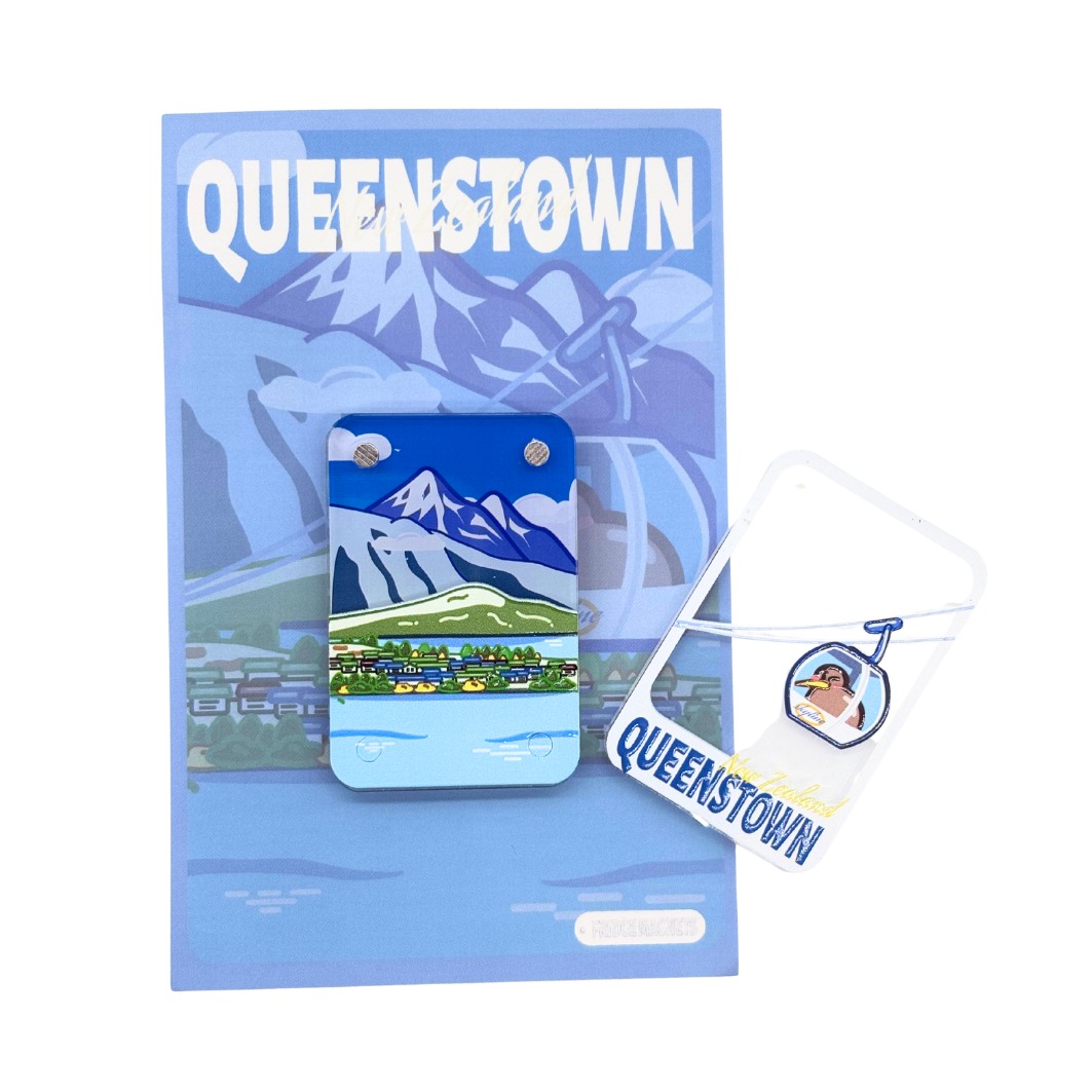 Aoraki Alpine Fresh – 3D Split Ceramic Fridge Magnet