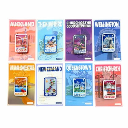 Aoraki Alpine Fresh – 3D Split Ceramic Fridge Magnet