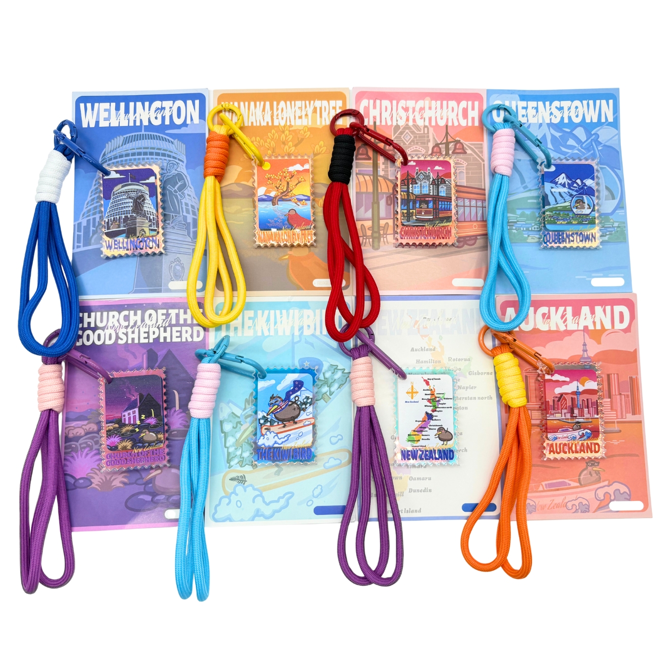 Capital Breeze (Wellington) – Iridescent Colour-Changing Keychain