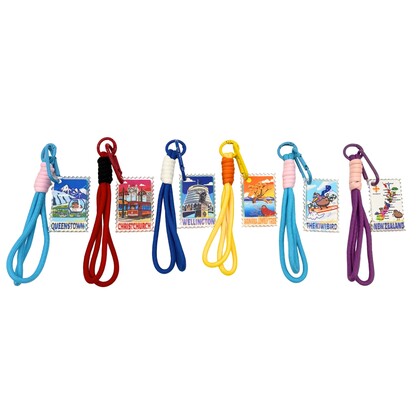 Capital Breeze (Wellington) – Iridescent Colour-Changing Keychain