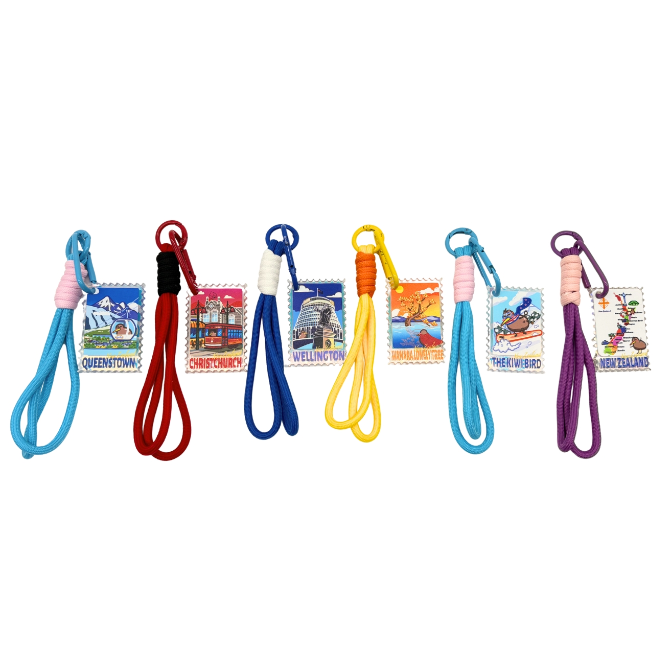 Capital Breeze (Wellington) – Iridescent Colour-Changing Keychain